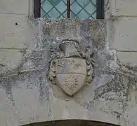 Armes de la famille au Château de Ranton.