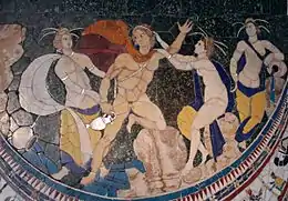 Rapt d'Hylas par les Nymphes (détail)
