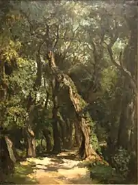 Sous-bois à Sainte-Marguerite, musée d'Art de Toulon.