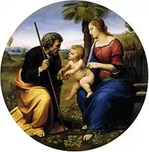 La Sainte Famille au palmier, Raphaël (1506), National Galleries of Scotland.