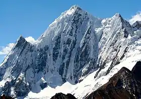 Vue de la face Sud du Rasac.