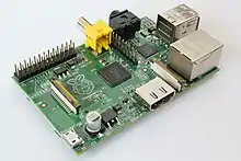 Circuit électronique du RaspberryPi