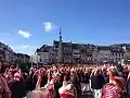 Rassemblement de Longs-Nés à Malmedy le dimanche du Cwarmê.