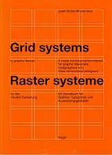 “Grid systems – Raster systeme”, J. Müller-Brockmann, 1981.