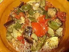 Tajine de ratatouille.