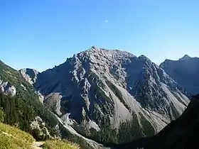 Vue depuis le nord.