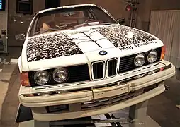 Robert Rauschenberg, BMW 635 CSi (1986).