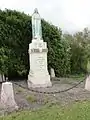 Statue Reine des martyrs 1944.