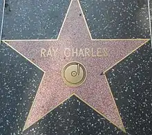 L'étoile de Ray Charles.