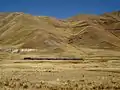 Ascension du train côté Cuzco.