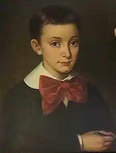 Portrait présumé de Raymond Persin (1881).