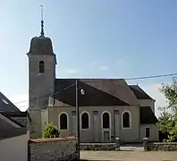 L'église Saint-Christophe.