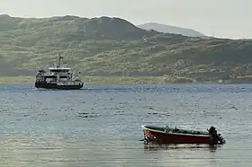 Le ferry de Rebbenesøya