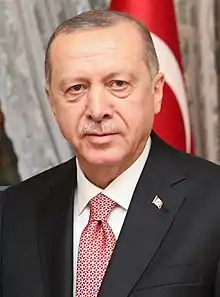 Recep Tayyip Erdoğan 2017, 2016, 2010, 2004.