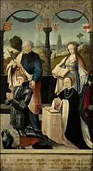 Lambert Snoy (? -1529) et Emmerentiana Snoy-Pauw (1510-1550), Petrus et Catharina