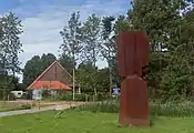 Recreatiegebied Spaarnwoude, la sculpture Zonder titel.