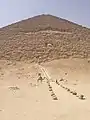 Entrée de la pyramide.