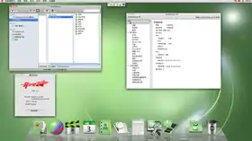 Bureau de Red Star OS 3.0, en langue coréenne.