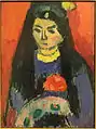 Alexej von Jawlensky, Red Blossom, 1910