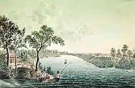 La Rivière rouge en été (1822).
