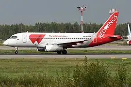 Soukhoï SuperJet 100 de Red Wings Airlines