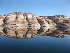 Vue du lac Powell.