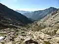 Vallée du Viru vue depuis le refuge.