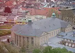 Le Regentenbau, salle de concert.