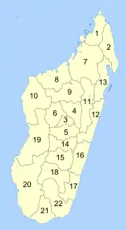 Régions de Madagascar