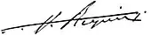 signature d'Edmond Régnier