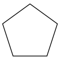 Le pentagone est un graphe de Moore à 5 sommets (
        d
        =
        2
    {\displaystyle d=2}
).