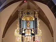 Maître-autel « Vierge à l'enfant » (XVIIe-XVIIIe-XIXe).