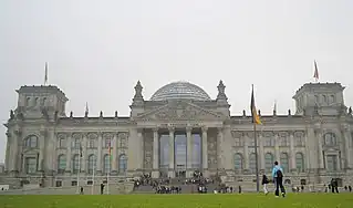 La reconstruction du Palais du Reichstag