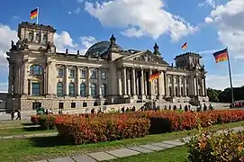 Palais du Reichstag en 2012.
