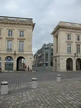 L'angle place Royale rue Cérès.