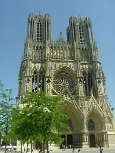 Cathédrale Notre-Dame de Reims.