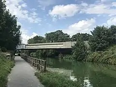 Nouveau pont de Saint-Brice Courcelles.