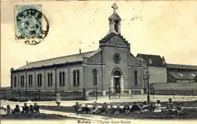 Première église Saint-Benoît.