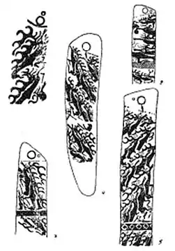 Diverses applications du motif des bois ornés