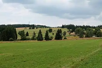 Zhůří : paysage.