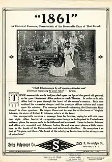 Description de l'image Release flier for 1861, 1911.jpg.