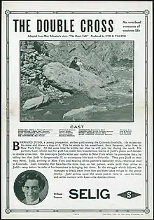 Description de l'image Release flier for THE DOUBLE CROSS, 1912.jpg.