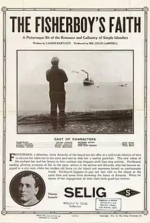 Description de l'image Release flier for THE FISHERBOY'S FAITH, 1912.jpg.