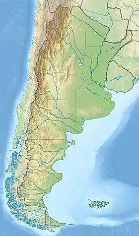 carte : Géographie de l'Argentine