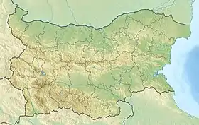 Voir sur la carte topographique de Bulgarie