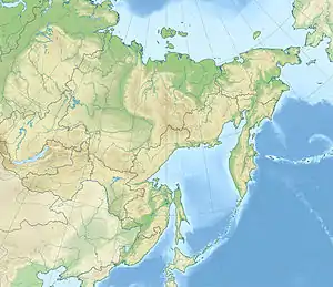 Voir sur la carte topographique du district fédéral extrême-oriental