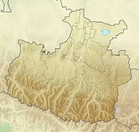 Voir sur la carte topographique de Karatchaïévo-Tcherkessie
