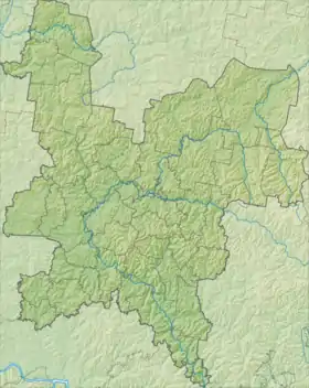 Voir sur la carte topographique de l'oblast de Kirov
