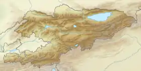 Voir sur la carte topographique du Kirghizistan
