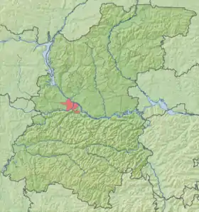 Voir sur la carte topographique de l'oblast de Nijni Novgorod